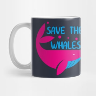 Save the Whales - Animal Lover Mug